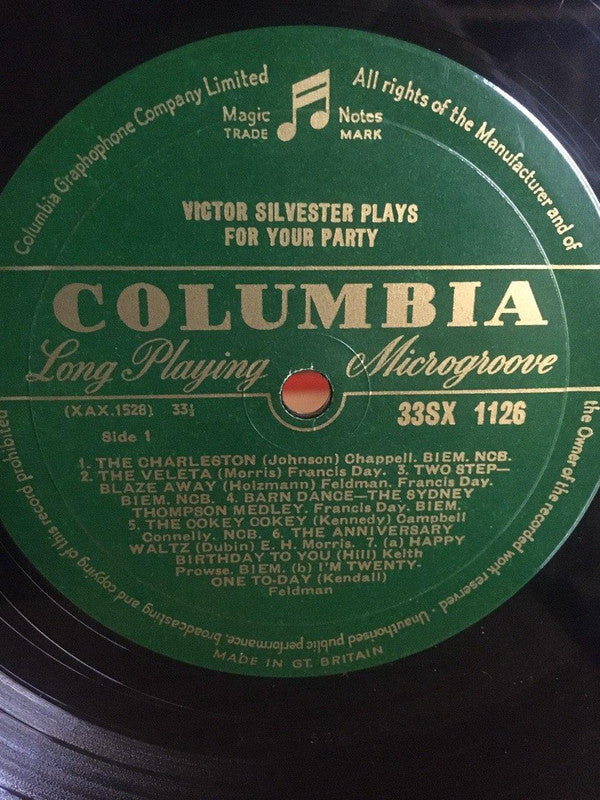 Victor Silvester : Plays For Your Party (LP)