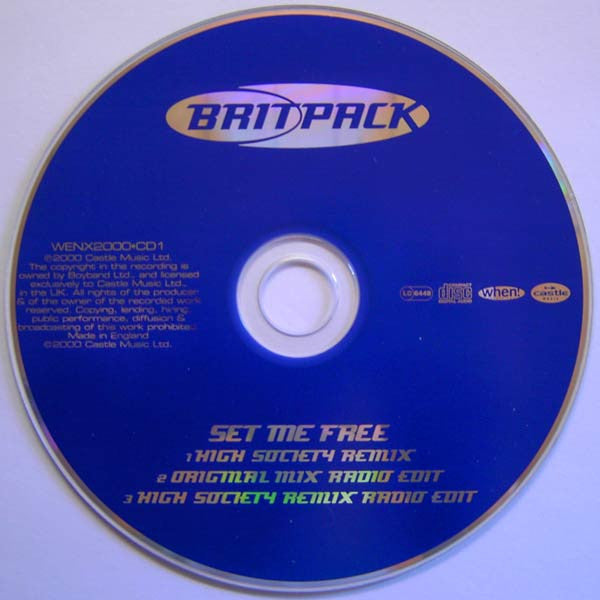 Brit Pack : Set Me Free (CD, Maxi, CD1)