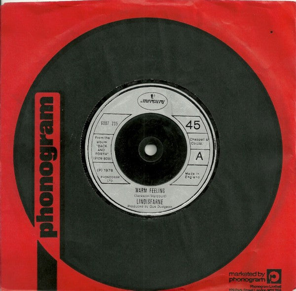 Lindisfarne : Warm Feeling (7", Single)
