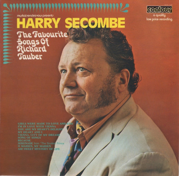 Harry Secombe : The Favourite Songs Of Richard Tauber (LP, RE)