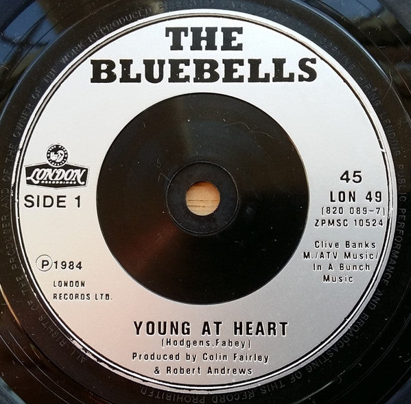 The Bluebells : Young At Heart (7", Single)