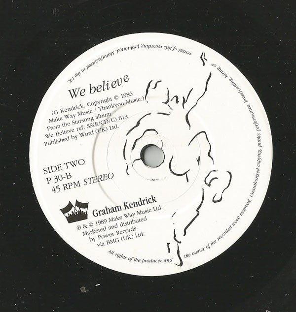 Graham Kendrick : Let The Flame Burn Brighter (7")