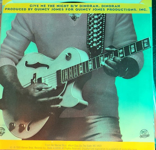 George Benson : Give Me The Night (7", Single)
