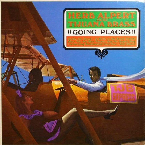 Herb Alpert & The Tijuana Brass : !!Going Places!! (LP, Album, Mono)