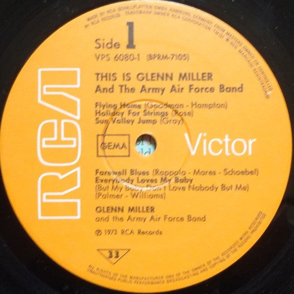 Glenn Miller And The Army Air Force Band : This Is Glenn Miller And The Army Air Force Band (2xLP, Comp, Mono, RE)