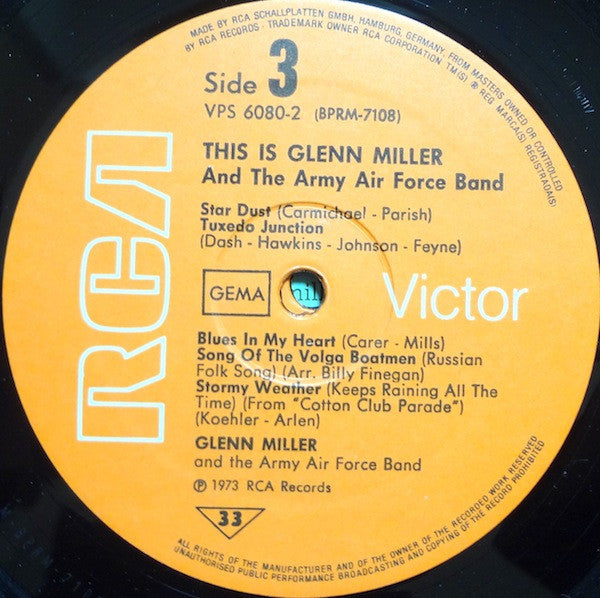 Glenn Miller And The Army Air Force Band : This Is Glenn Miller And The Army Air Force Band (2xLP, Comp, Mono, RE)