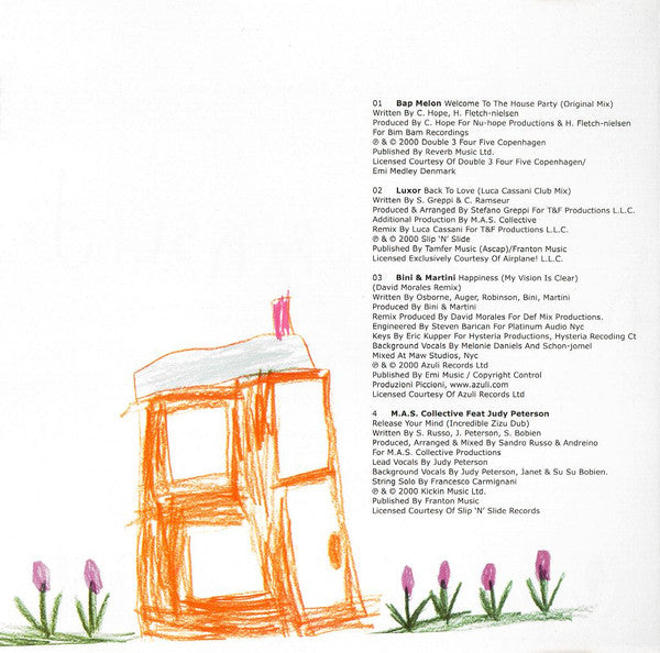 Various : House@slipnslide (CD, Comp, Mixed)