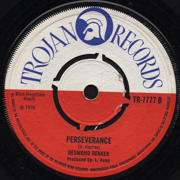 Desmond Dekker : You Can Get It If You Really Want (7", Pus)
