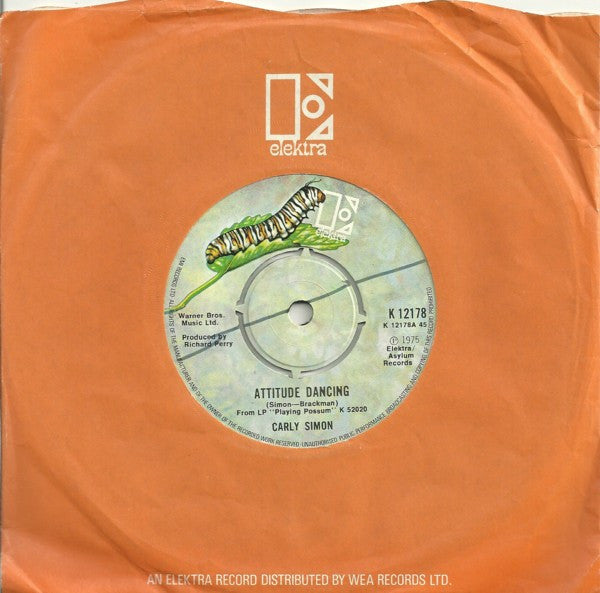 Carly Simon : Attitude Dancing (7")