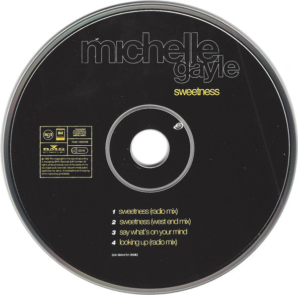 Michelle Gayle : Sweetness (CD, Single)
