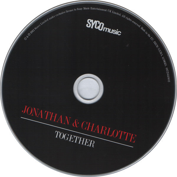 Jonathan & Charlotte : Together (CD, Album)