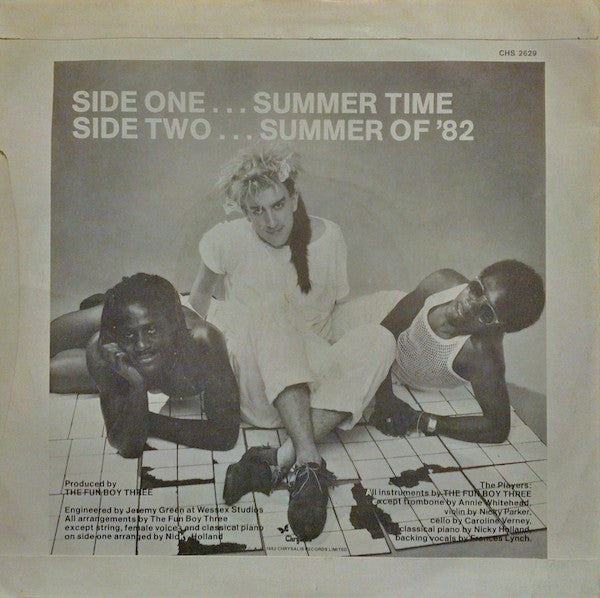 Fun Boy Three : Summertime (7", Single, Sol)