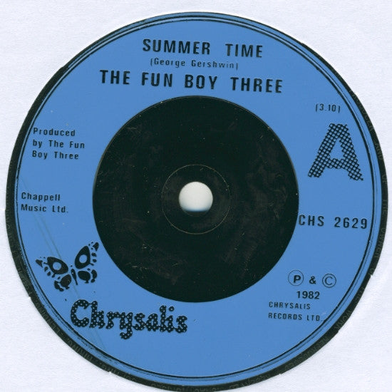 Fun Boy Three : Summertime (7", Single, Sol)