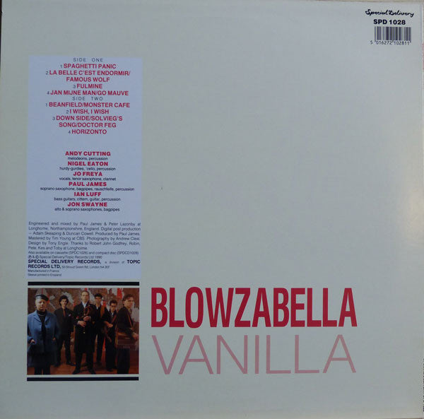Blowzabella : Vanilla (LP, Album)