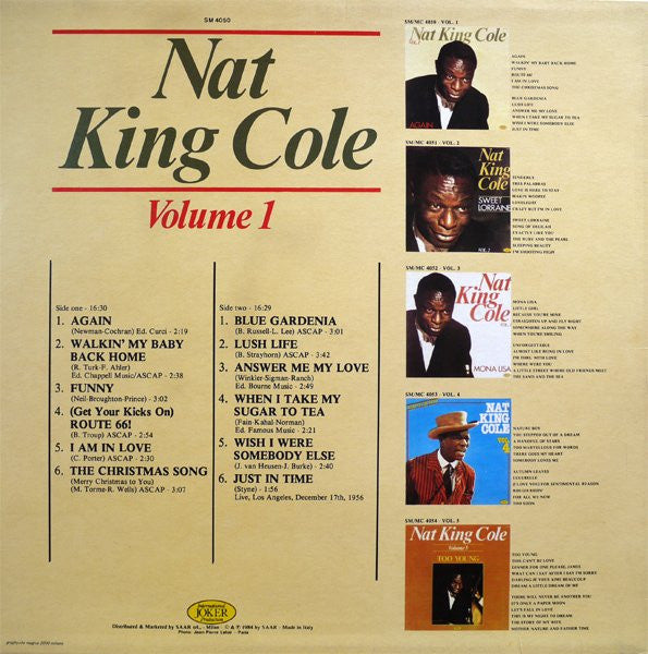 Nat King Cole : Again - Vol. 1 (LP, Comp)