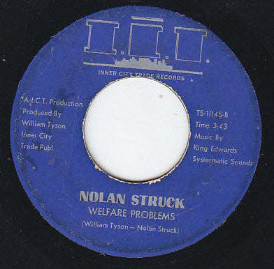 Nolan Struck : She's The One That Hits The Spot (7", Single)