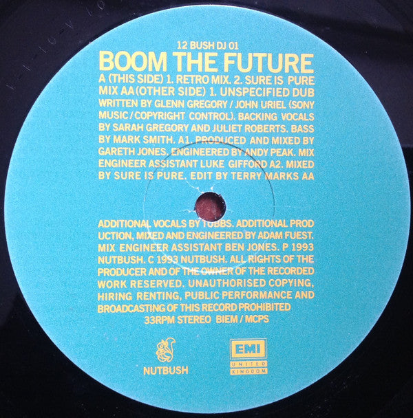 Ugly : Boom The Future (12", Promo)