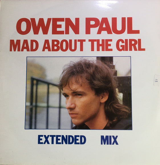 Owen Paul : Mad About The Girl (Extended Mix) (12")