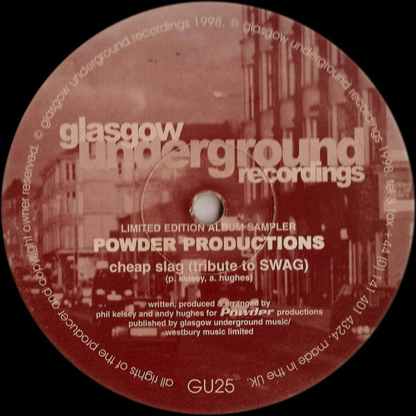 Powder Productions : El Loco (12", Ltd, Smplr)