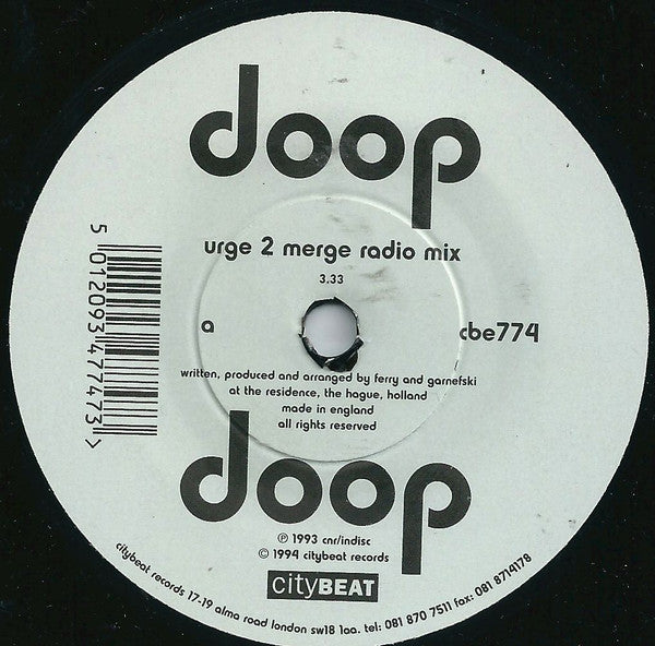 Doop : Doop (7", Single)