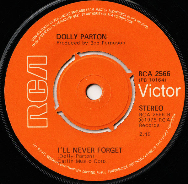 Dolly Parton : The Bargain Store (7", Single)