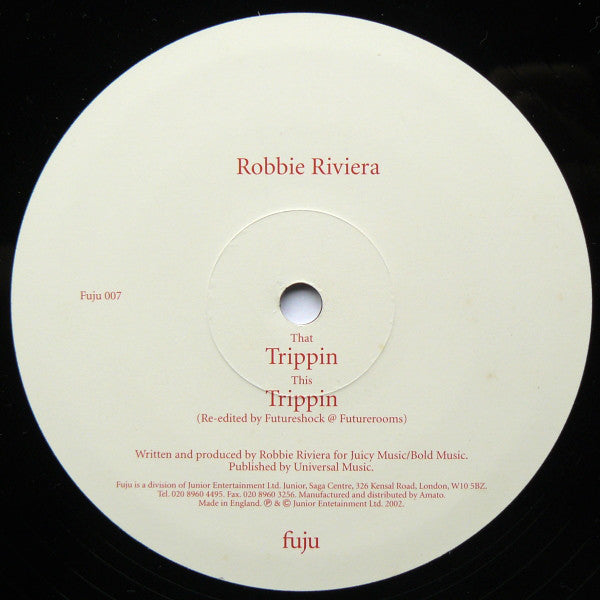 Robbie Rivera : Trippin (12")