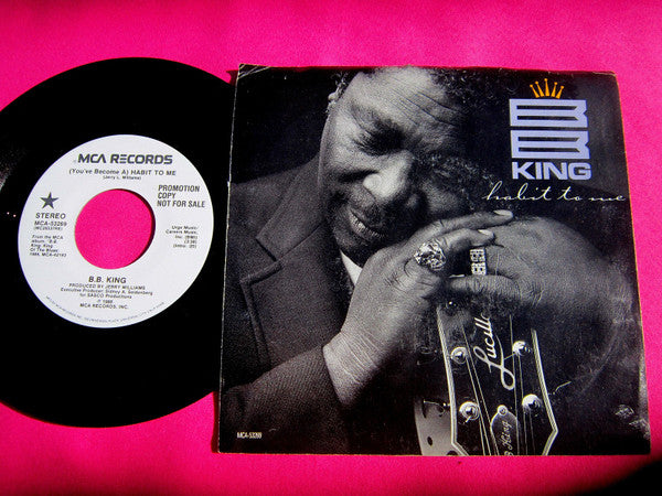 B.B. King : (You've Become A) Habit To Me (7", Promo)