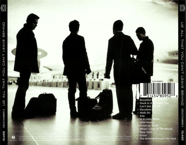 U2 : All That You Can't Leave Behind (CD, Album, Num, S/Edition, Uni)