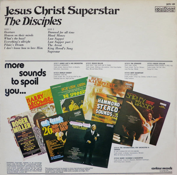 The Disciples (15) : Jesus Christ Superstar  (LP)