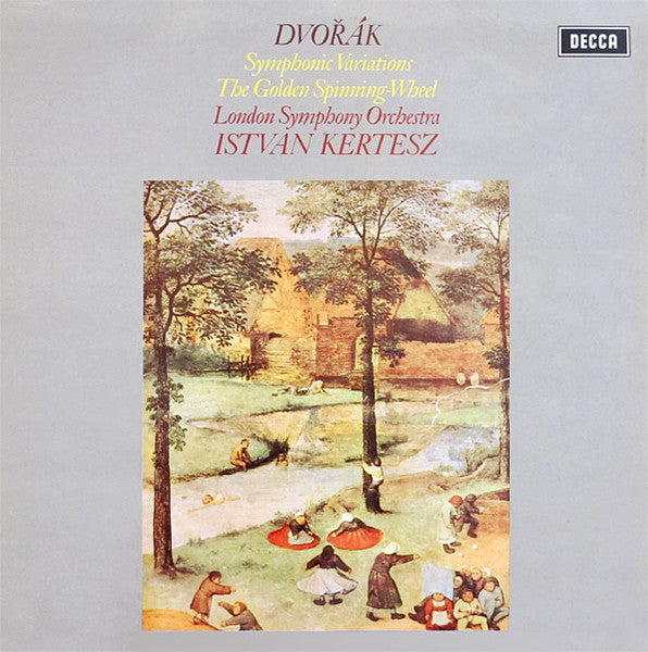 Antonín Dvořák, London Symphony Orchestra, István Kertész : Symphonic Variations / The Golden Spinning-Wheel (LP, RP)