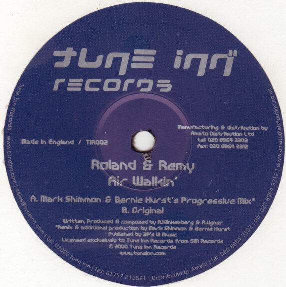 DJ Remy & Roland Klinkenberg : Air Walkin' (12")