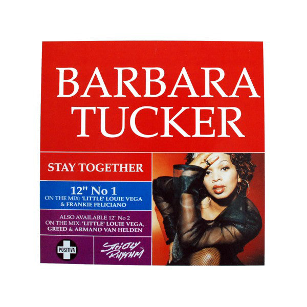 Barbara Tucker : Stay Together (12", No1)