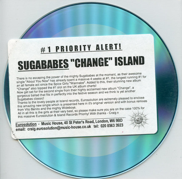 Sugababes : Change (Remixes) (CDr, Single, Promo)