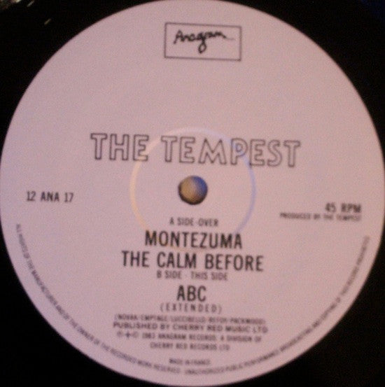 The Tempest (3) : Montezuma (12", Single)
