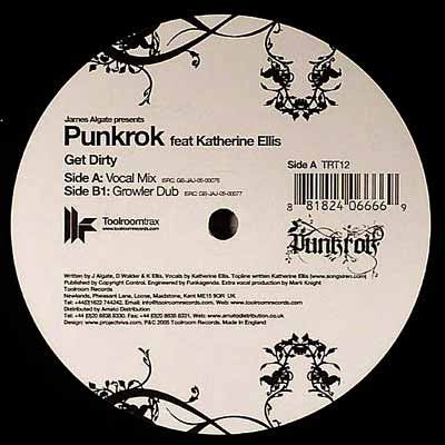 James Algate Presents Punkrok Feat. Katherine Ellis : Get Dirty (12")