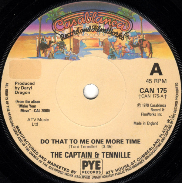 The Captain & Tennille* : Do That To Me One More Time (7", Single)