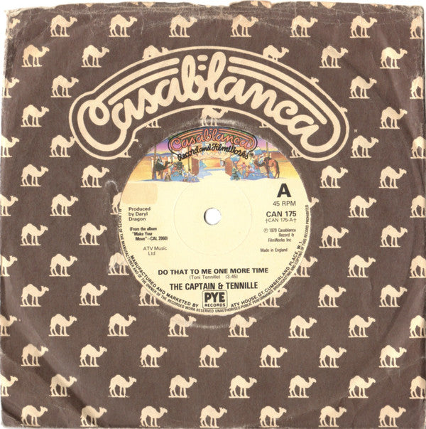 The Captain & Tennille* : Do That To Me One More Time (7", Single)