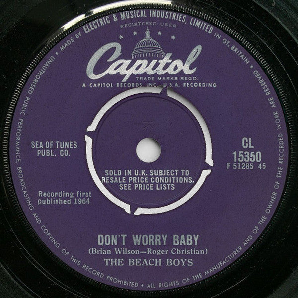 The Beach Boys : I Get Around (7", Single, Kno)