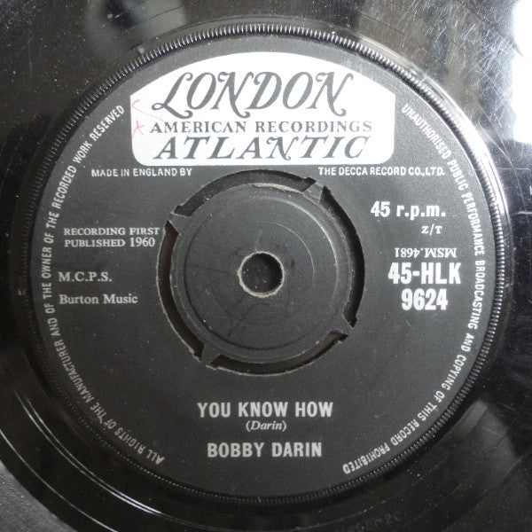 Bobby Darin : Baby Face (7", Single)