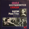Emil Gilels, Mstislav Rostropovich &  Leonid Kogan, Joseph Haydn : Piano Trios 16 & 27 (LP, Album)