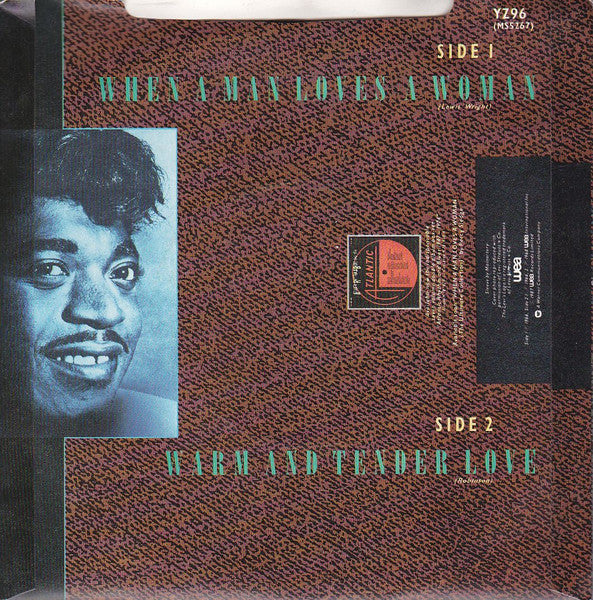 Percy Sledge : When A Man Loves A Woman (7", Single, RE, Blu)