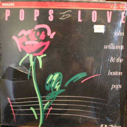 John Williams (4) & Boston Pops Orchestra : Pops In Love (LP, Album)