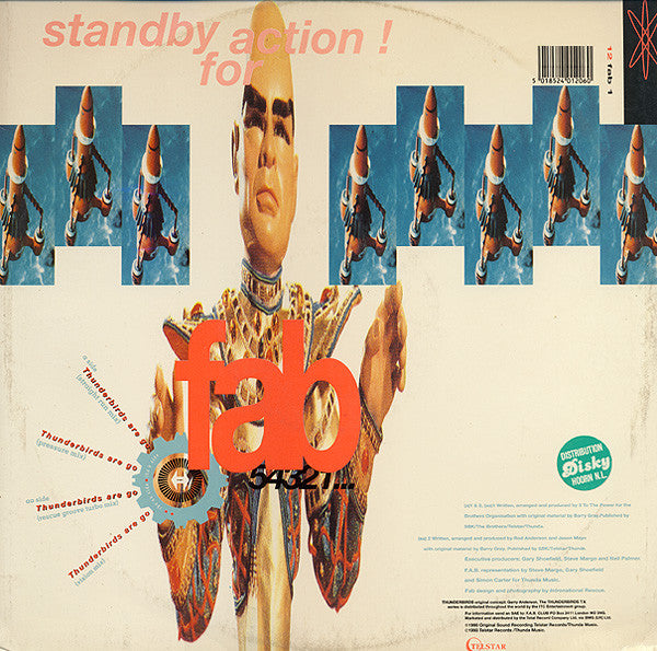F.A.B. Featuring MC Parker : Thunderbirds Are Go! (12")