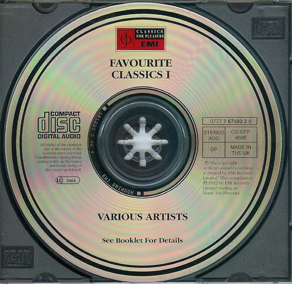 Various : Favourite Classics 1 (CD, Comp)