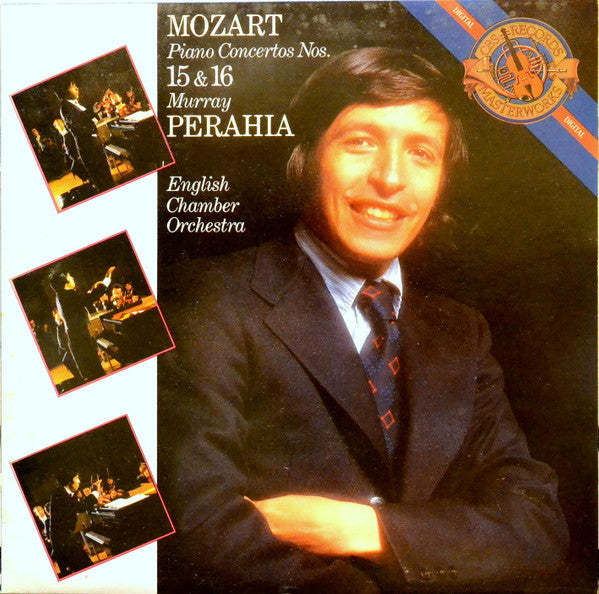 Wolfgang Amadeus Mozart - Murray Perahia, English Chamber Orchestra : Piano Concertos Nos. 15 & 16 (LP, Album)