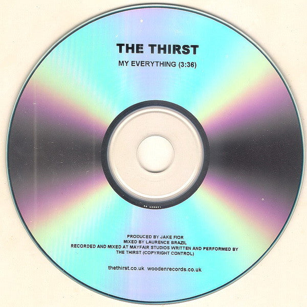 The Thirst : My Everything (CDr, Single)