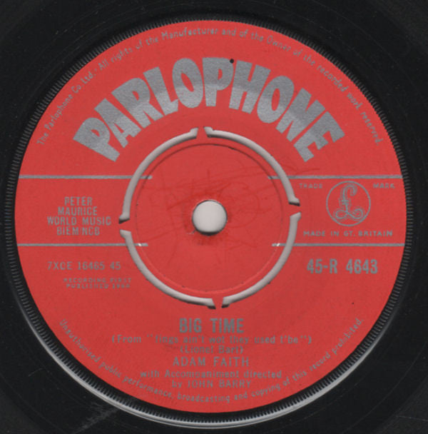 Adam Faith : Someone Else's Baby (7", Single)