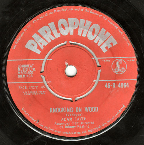 Adam Faith : Baby Take A Bow (7", Single)