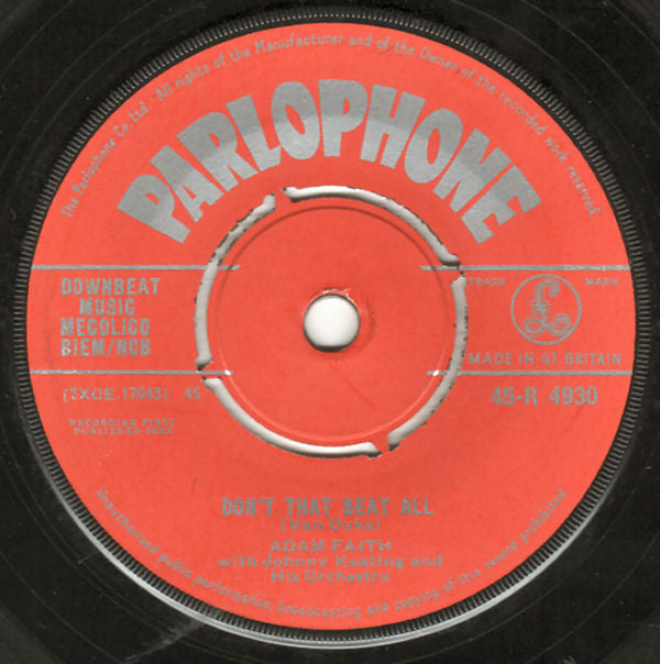 Adam Faith : Mix Me A Person (7", Single)