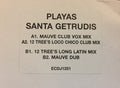 Playas : Santa Gertrudis (12", W/Lbl)